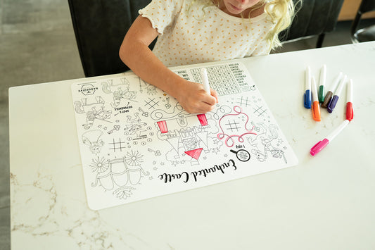 Castle Silicone Coloring Mat