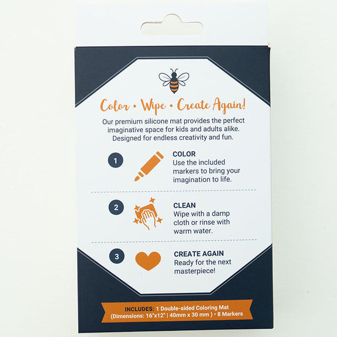 Christmas Silicone Coloring Mat