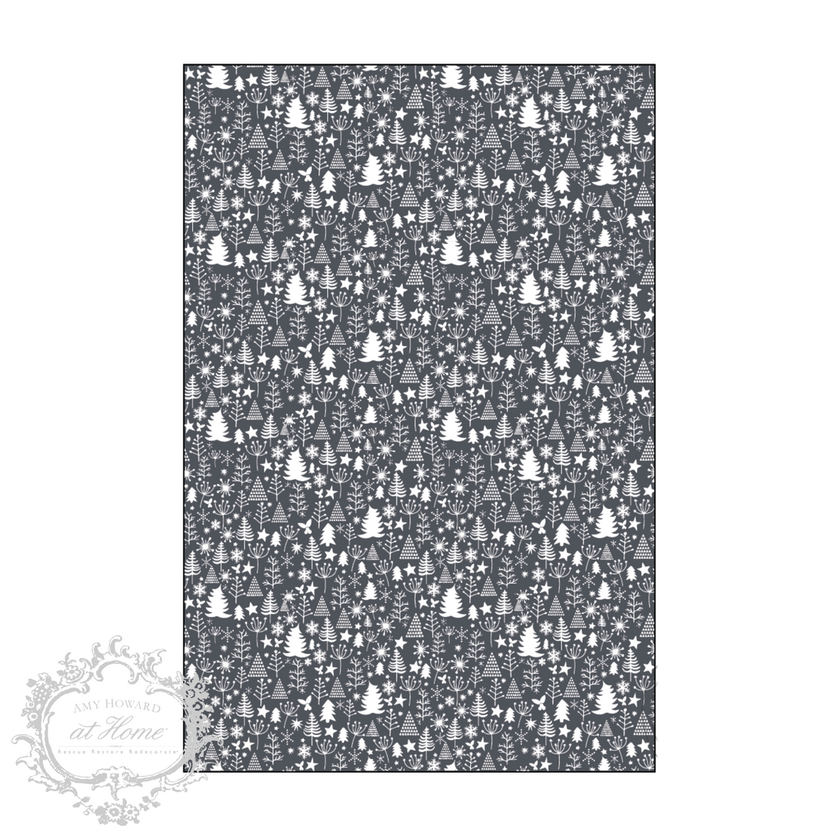 I See Christmas - Mesh Stencil 12x18