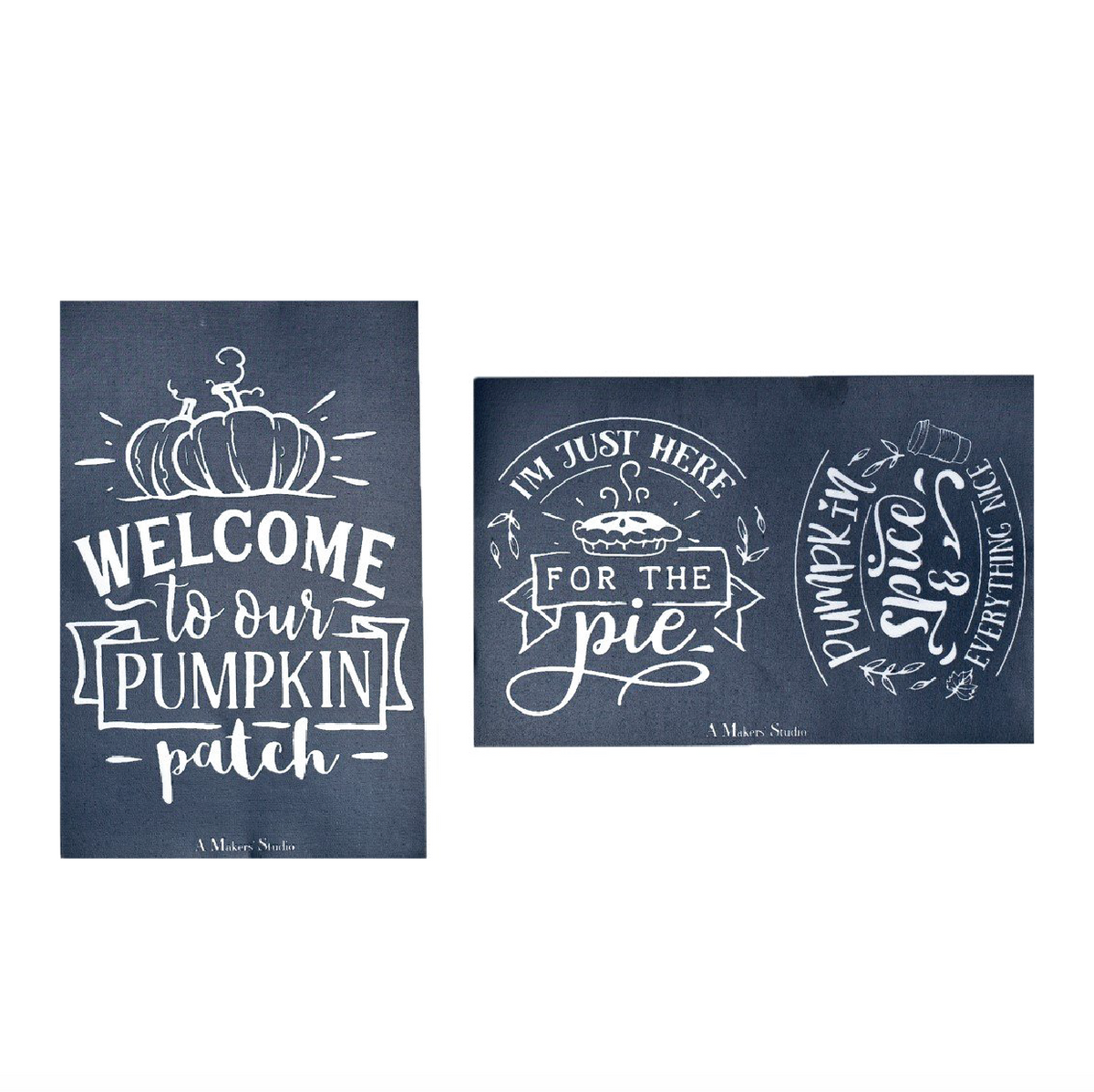 Pumpkin Patch - Mesh Stencil 2 pack -5.5 x 8.5