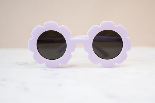 Toddler & Kid Daisy Sunglasses - Lavender